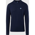 North Sails - T-shirt a maniche lunghe con logoNorth SailsNavy blue3XL