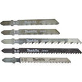 Makita 5 Piece Wood and Metal Cutting Jigsaw Blades Set