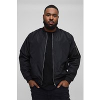 Chaqueta Plus Bomber Ligera Ma1, Negro