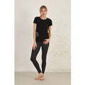 Organic Cotton T-Shirt with Rose Print Slim Fit