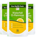 Bundle Offer: Waterfall D-Mannose Lemon Powder (Eco Refill Pack) 3 x 50g