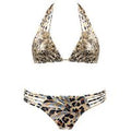 ACQUADICOCCO maillot de bain 2 pièces triangle coques Animalier Chic