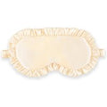 Silver Cloud Satin Frilly Sleep Mask - Buttercup Collection