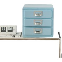 Retro multi-layer chest of drawers, designer desktop office file storage box