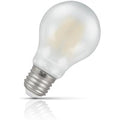 Crompton GLS LED Light Bulb E27 7W (60W Eqv) Dimmable Warm White Pearl Filament Screw Frosted
