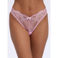 Boux Avenue Fifi lace thong - Bubblegum Pink - 18