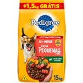 Ração Pedigree Cães Adultos Raças Pequenas e Minis Carne e Vegetais
