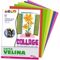 Carta velina Deco 24x34 cm - 20 g/m² - conf. 24 fogli in colori assort