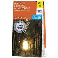 Ordnance Survey OS Map of Forest of Bowland: Explorer OL41