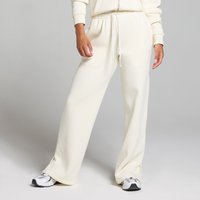Damskie joggery z prostymi nogawkami z kolekcji Basics MP – Soft Cream - L