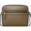 MK Sac à bandoulière Jet Set en cuir grainé - Vert - Michael Kors