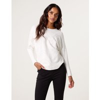 Rhinestone Jumper - M/L / IVORY