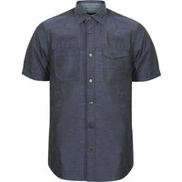 Shirts Kravitz Chambray Short Sleeve Shirt in Indigo Slub - Dissident / S - Tokyo Laundry
