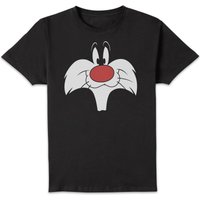 Looney Tunes Sylvester Face T-shirt - Zwart - M
