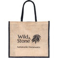 Jute Hessian Shopping Bag