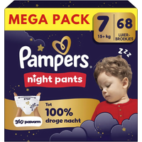 Pampers - Night Pants - Maat 7 - Mega Pack - 68 luierbroekjes