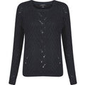 Jumpers Womens Amara Reya Orange Blossom Textured Knit Jumper in Navy / 14 - Tokyo Laundry