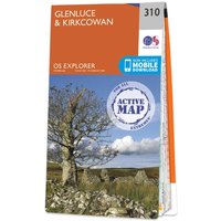 Ordnance Survey OS Map of Glenluce & Kirkcowan: Explorer 310