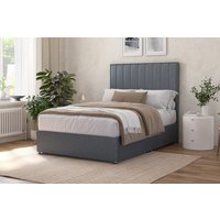 Premium Divan Bed, Silver, 2 Drawer, Double