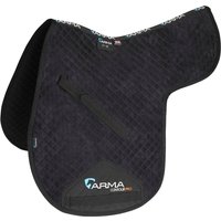 Shires ARMA Suede Numnah - Black / 15-16.5"