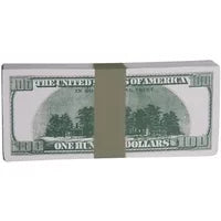 150 Promotional 100 Dollar Bill Stack Stress Reliever