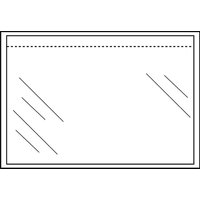 Paklijstenvelop Quantore zelfklevend onbedrukt 225x165mm 1000 stuks