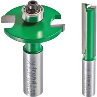 Trend CR/KFP/3X12MM Kitchen Fitters Router Cutter Pack