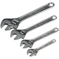 Siegen 4 Piece Adjustable Spanner Set
