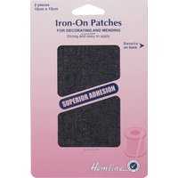 Hemline Repair Fabric Dark Denim