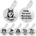 Personalized Breed Dog Tag (Alaskan Malmute)