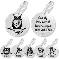 Personalized Breed Dog Tag (Alaskan Malmute)