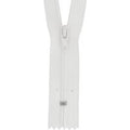 Milward Nylon Dress & Skirt Closed End Zips White