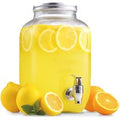 Dispenser Bevande in Vetro 8L con Rubinetto in Alluminio