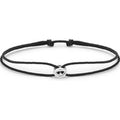 1g Polished Sterling Silver Entrelacs Cord Bracelet