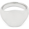 Mini Signet Oval Ring