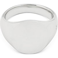 Mini Signet Oval Ring