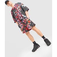Nike All Over Print Shorts, svart