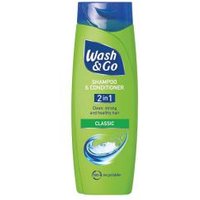 Wash Go 2In1 Shampoo  Conditioner Classic 400ml Pack of 6 C000125
