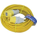 Faithfull Trailing Lead 16 Amp 2.5mm Cable 110 Volt 14m
