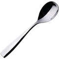 Genware Square Cutlery 18/0 Tea Spoons (Pack of 12)