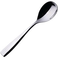 Genware Square Cutlery 18/0 Tea Spoons (Pack of 12)