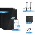 Ray Balkonkraftwerk 200W~1200W | Schild | 3 Module (600W) | 5m AC-Kabel & Mikro-Wechselrichter