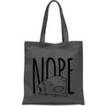 Nope Tote Bag - Grey
