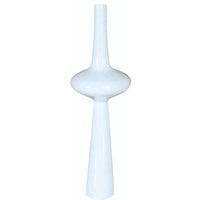 Designer Blumenvase weiss Klavierlack, wunderschÃ¶ne Deko-Vase (H 90cm x B 27cm  x T 27cm) - sehr edle und moderne Vase