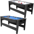 Air King 6ft Pool & Air Hockey Combination Table with Black Body