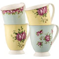Aynsley Archive Rose Footed Mug Set