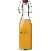 Kilner Square Clip Top Bottle 250ml (Pack of 6)