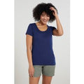 Damski T-shirt Agra - Navy