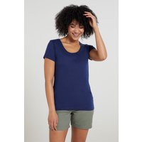 Damski T-shirt Agra - Navy