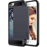 VOFOLEN iPhone SE (2016) - Wallet Card Slot Cover Case Hoesje Business Zwart